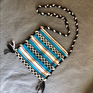 Western crossbody tote bag